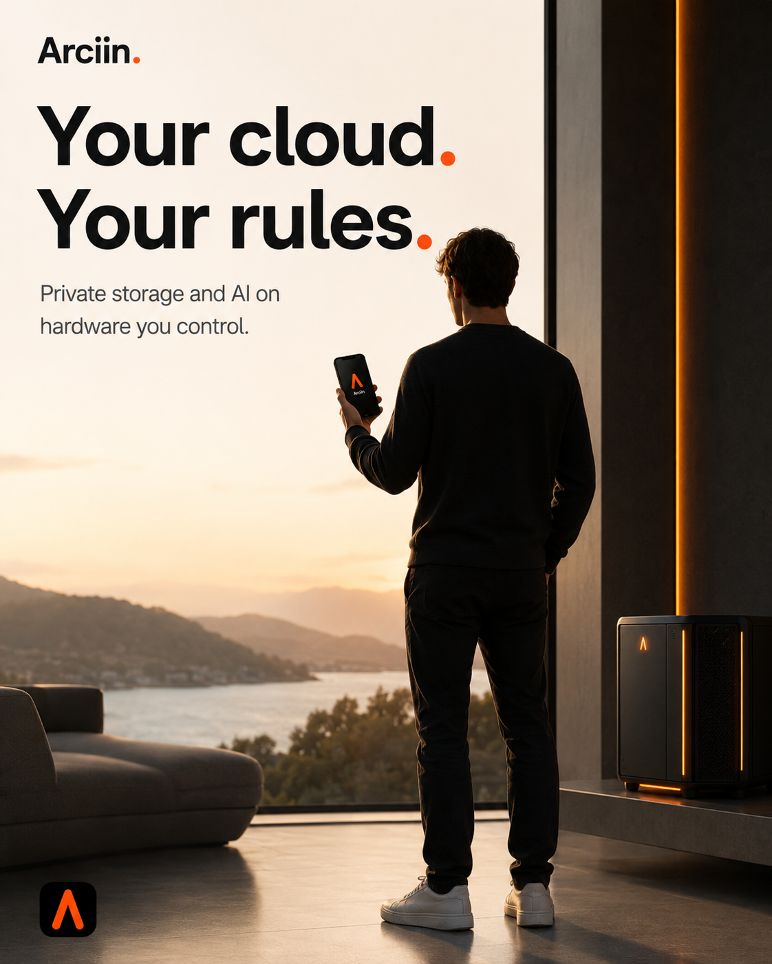 Your cloud, your rules — private storage and AI on hardware you control